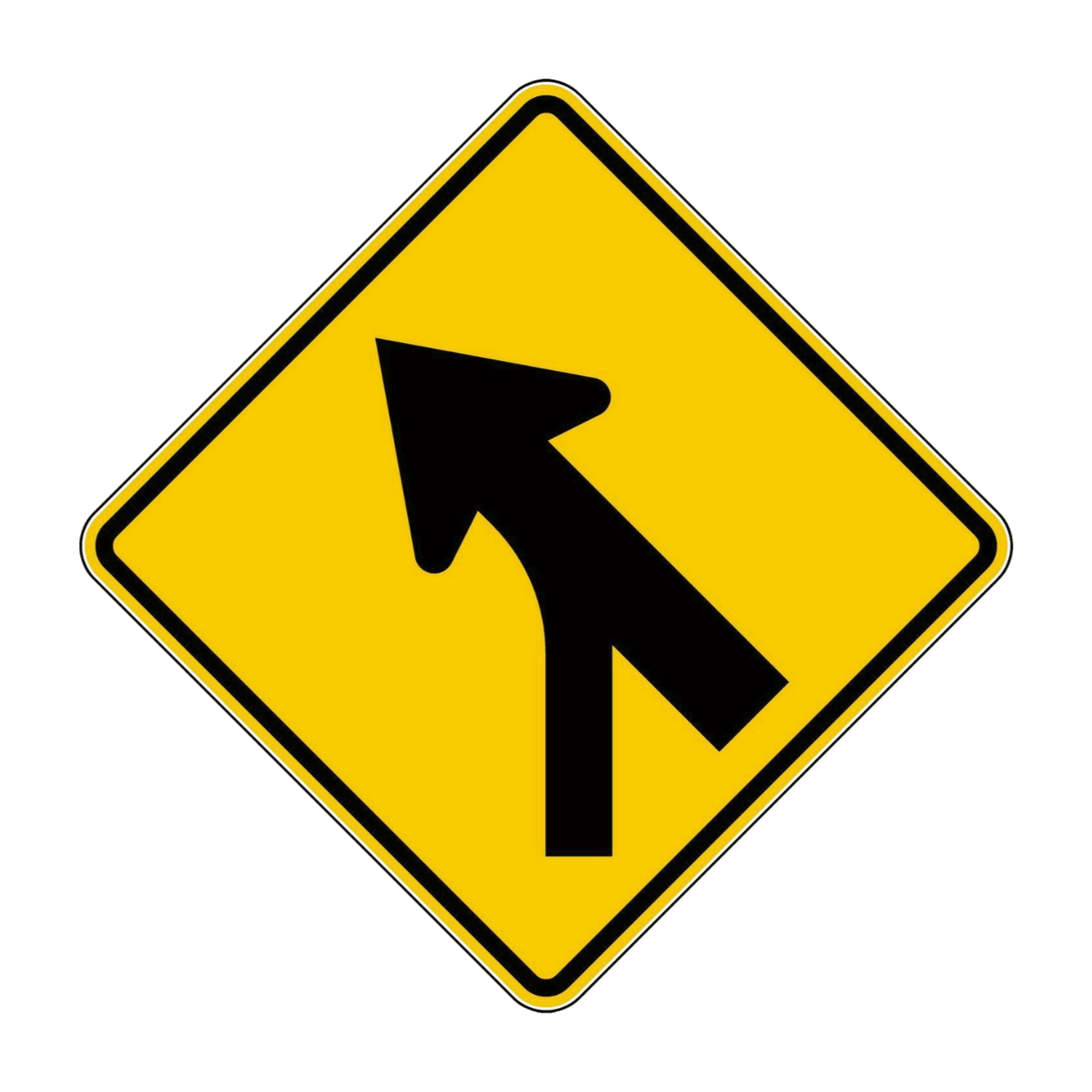 W4-5 Entering Roadway Merge