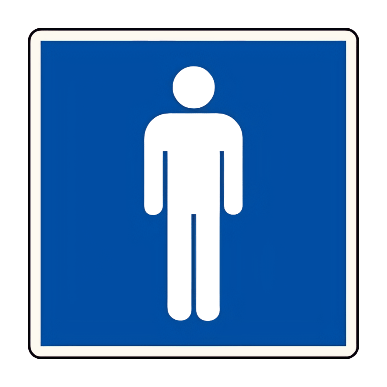 IN-22 Men Restroom Symbol