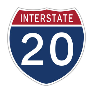 interstate ロードサイン M1-1 Interstate Route