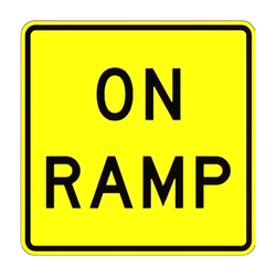 W13-4 On Ramp Plaque