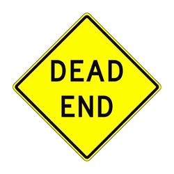W14-1 Dead End