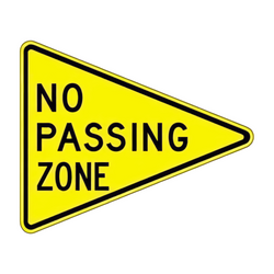 W14-3 No Passing Zone