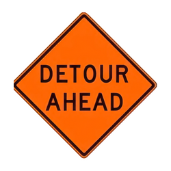 W20-2 Detour Ahead