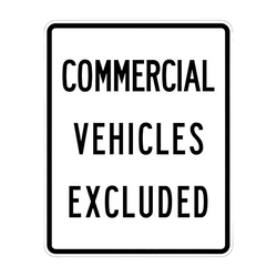 R5-4 Commercial Vehicles Excluded