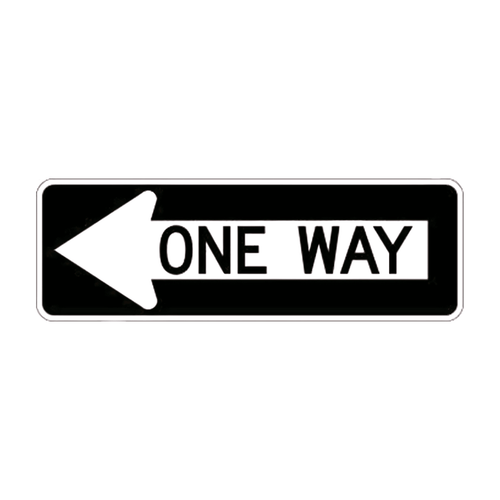 R6-1 One Way In Arrow R6-1 One Way In Arrow