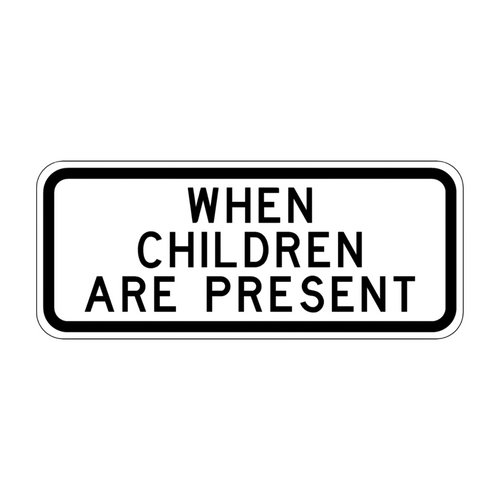 S4-2 When Children Are Present Plaque