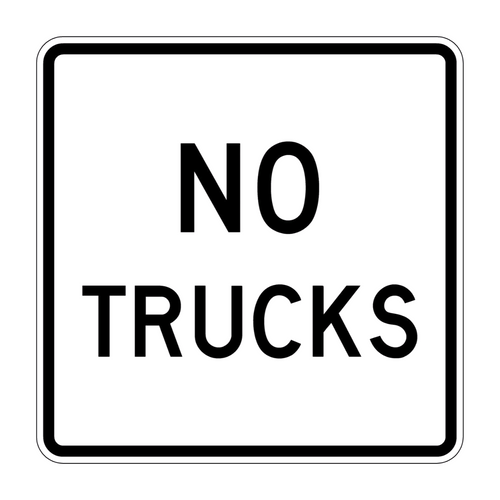 R5-2a No Trucks