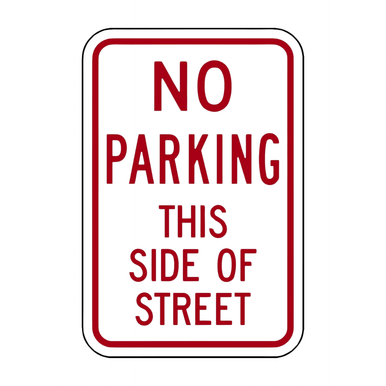 古着屋　ON ROADWAY & NO PARKING 古着屋 ON ROADWAY & NO PARKING Vintage No Parking Sign | eBay