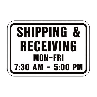 IN-20 Shipping & Receiving Hours