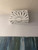 white doorbell cover box sun ray design wall mounted real home installation modern decor