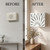 before and after doorbell cover transformation white chime cover box modern wall decor upgrade