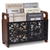 Wooden Magazine Storage Box used for vinyl record storage near turntable, multi-purpose organizer box