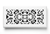 Modern decorative vent cover for floor or wall, white metal HVAC register cover, stylish return air vent grille, home decor upgrade solution