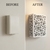 before and after doorbell cover transformation decorative chime cover hiding old doorbell box