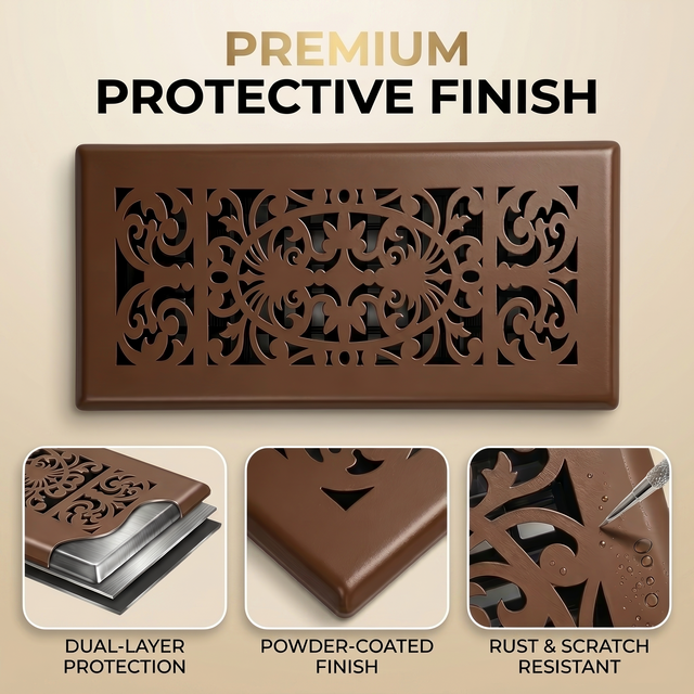 Brown Air Vent Cover by GRAUES