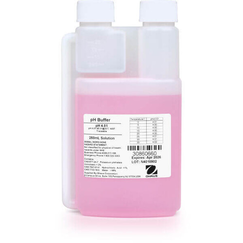 Buffer pH4.01, Coloured