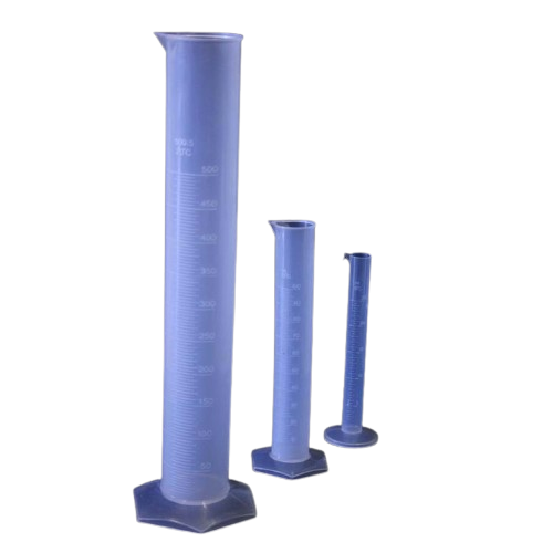 Plastic Measuring Cylinder, 500mL, graduated 5mL