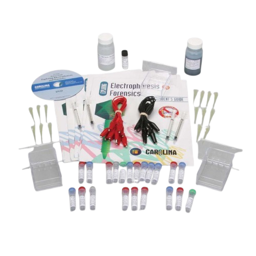 Exploring Electrophoresis and Forensics of DNA, classroom kit