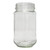 375mL Glass Jar with Plastic Cap