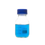 Bottle Reagent Glass Graduated with Blue Screw Cap, 250ml