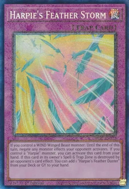 Harpie's Feather Storm (Prismatic Collector) - RA01