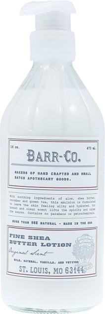 Barr-Co. Fine Shea Butter Lotion 473ml