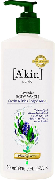 A'kin Aromatherapy Lavender Body Wash