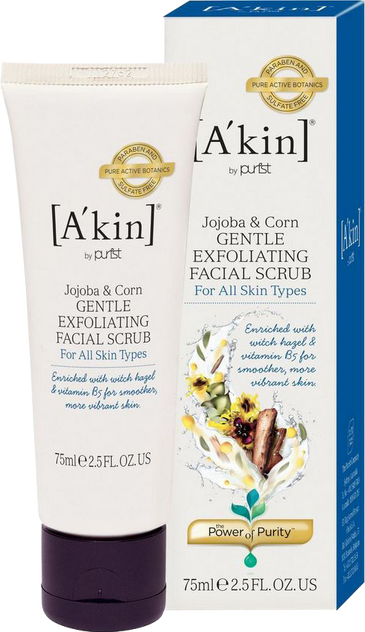 A'kin Jojo & Corn Gentle Exfoliating Facial Scrub