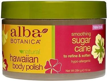 Alba Botanica Natural Hawaiian Body Polish Smoothing Sugar Cane 280g