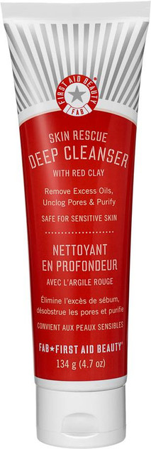 First Aid Beauty Skin Rescue Deep Cleanser With Red Clay 134g
