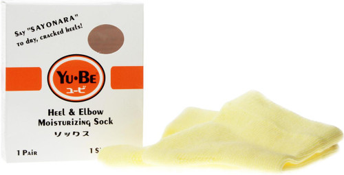 Yu-Be Heel & Elbow Moisturizing Socks 1