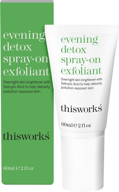 This Works Evening Detox Spray-On Exfoliant 60ml