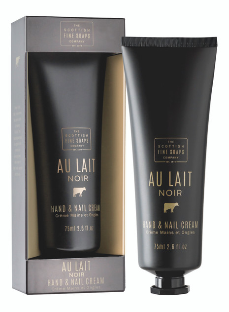 Scottish Fine Soaps Au Lait Noir Hand & Nail Cream 75ml