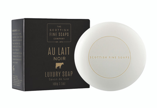 Scottish Fine Soaps Au Lait Noir Luxury Milk Soap 100g