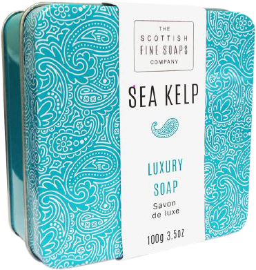 Scottish Fine Soaps Sea Kelp Luxury Soap In Tin 100g