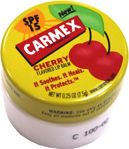 Carmex Cherry SPF15 Lip Balm Pot 7.5g pot