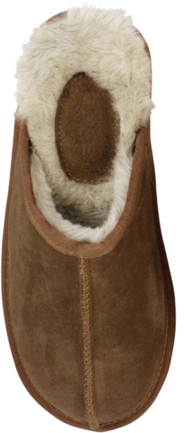 Ruby + Ed Men's Chestnut Scuff Slipper