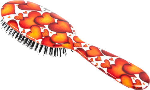 Rock & Ruddle Hearts Hairbrush