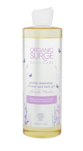 Organic Surge Lavender Meadow Shower & Bath Gel 500ml