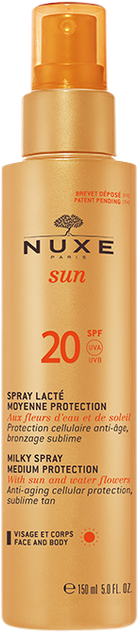 Nuxe Sun Milky Spray for Face & Body SPF 20 150ml