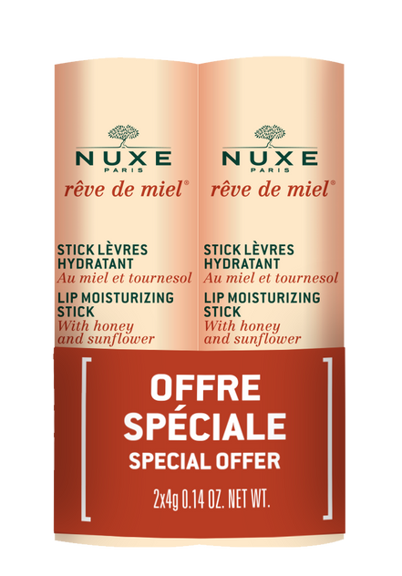 Nuxe Rêve de Miel Duo Lipstick 2x 4g