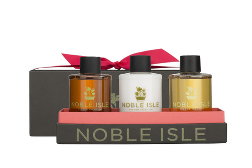 Noble Isle Warm Woody Trio - 3 x 75ml
