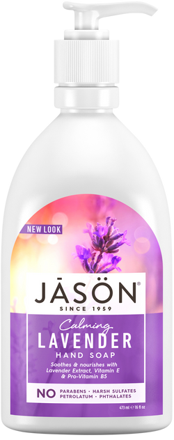 Jason Calming Lavender Pure Natural Hand Soap 480ml