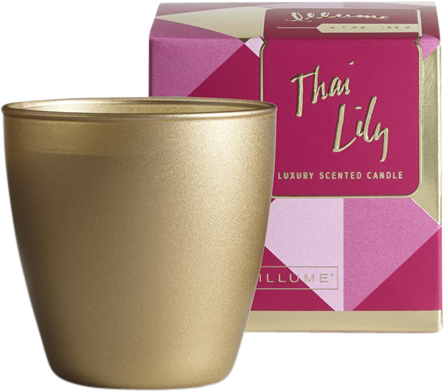 ILLUME Demi Boxed Glass Thai Lily Candle - 139g