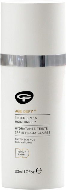 Green People Age Defy+ Tinted DD Moisturiser SPF15 - Light 30ml