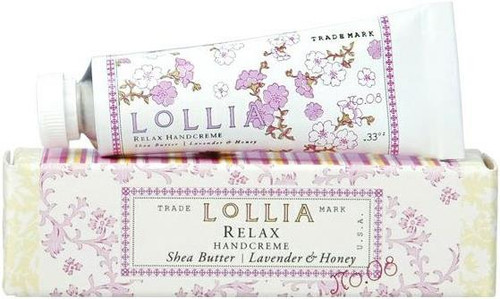 Lollia Relax Shea Butter Handcreme - 0.33oz Petit treat