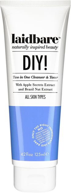 Laidbare DIY! Two In One Cleanser & Toner - 125ml