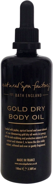 Natural Spa Factory Gold Dry Body Oil - 100ml