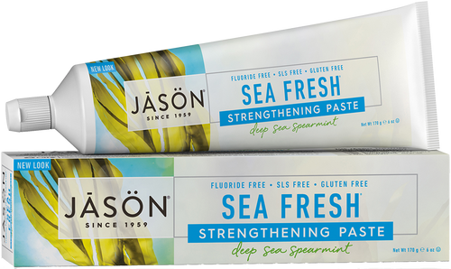 Jason Sea Fresh® All Natural Strengthening Toothpaste 170g