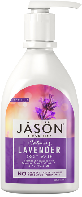 Jason Calming Lavender Pure Natural Body Wash 900ml